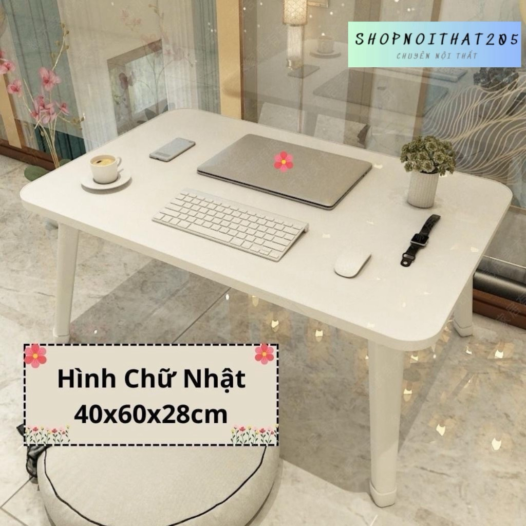 Bàn học gấp gọn ngồi bệt bàn học làm việc tiện ích chân nhựa cứng 40x60cm GP148 | BigBuy360 - bigbuy360.vn
