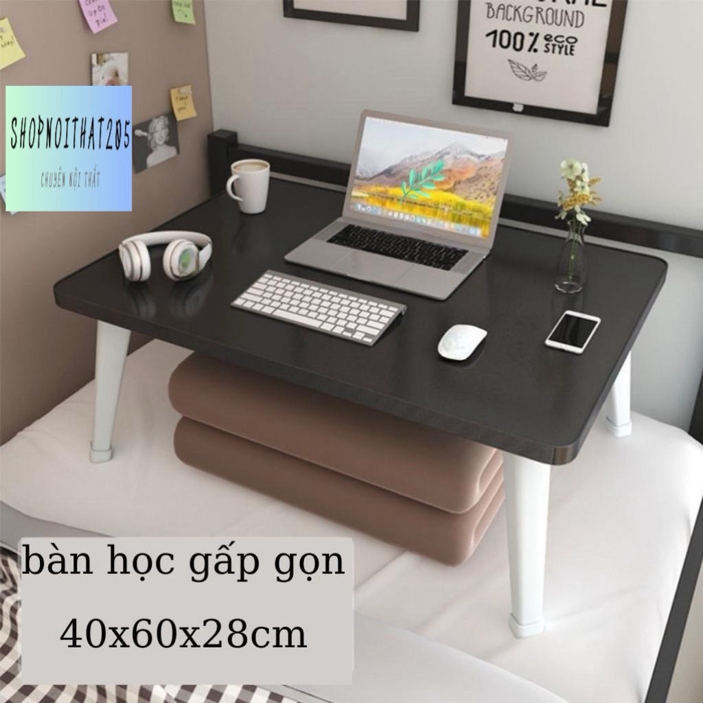 Bàn học gấp gọn ngồi bệt bàn học làm việc tiện ích chân nhựa cứng 40x60cm GP148 | BigBuy360 - bigbuy360.vn