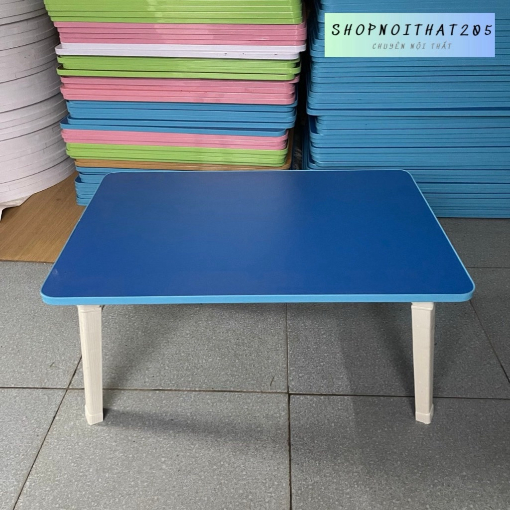 Bàn học gấp gọn ngồi bệt bàn học làm việc tiện ích chân nhựa cứng 40x60cm GP148 | BigBuy360 - bigbuy360.vn