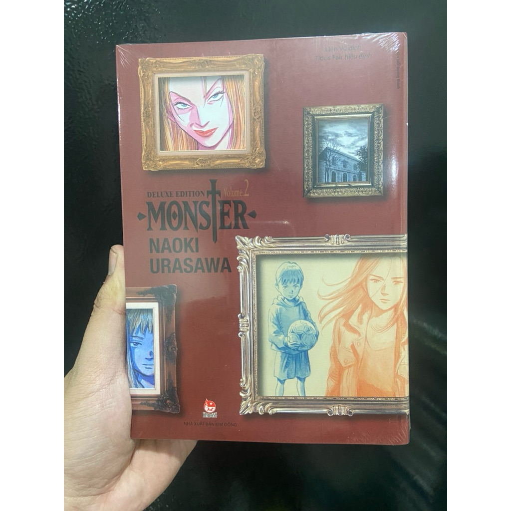 bọc sách Monster tập 2 nguyên seal