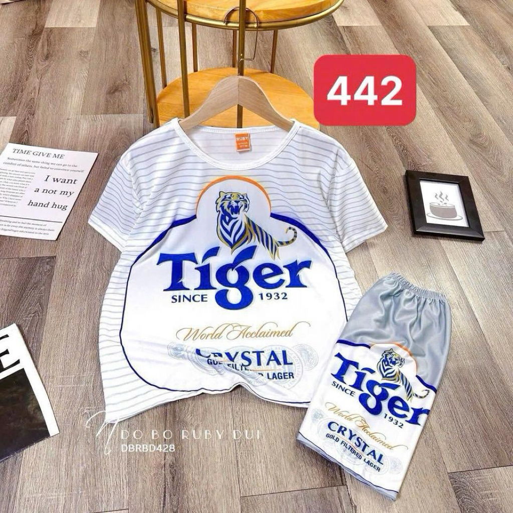 Bộ Bia TIGER bạc 442 size 7-75kg