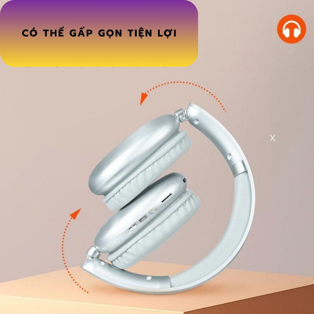 Tai Nghe Không Dây Chụp Tai,Headphone Bluetooth 5.4 Chống Ồn,Pin Trâu,Âm Thanh Cực Mượt P10 Promax | BigBuy360 - bigbuy360.vn