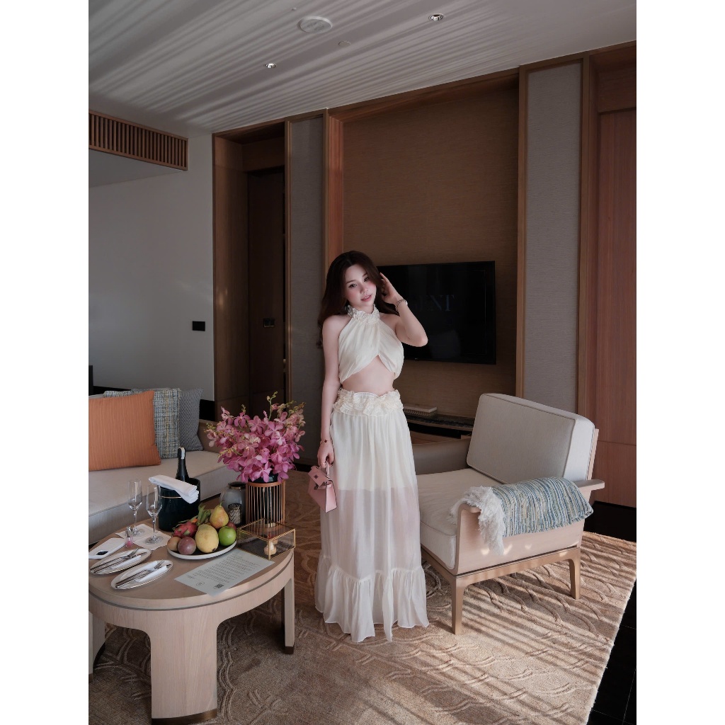 Set tơ bèo maxi fom đẹp bánh bèo by DAYBYDAY