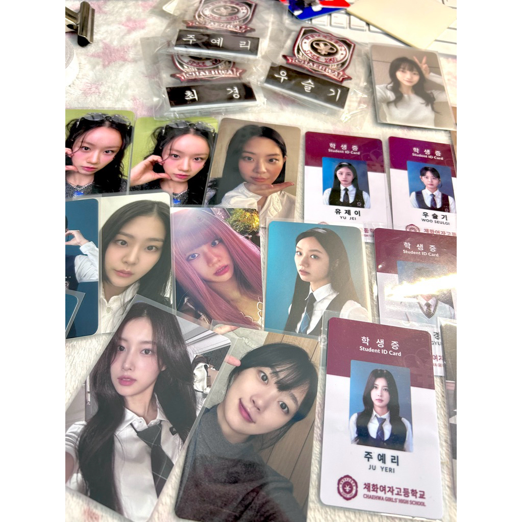 Tổng hợp card Hyeri và các thành viên Friendly Rivalry chính hãng
