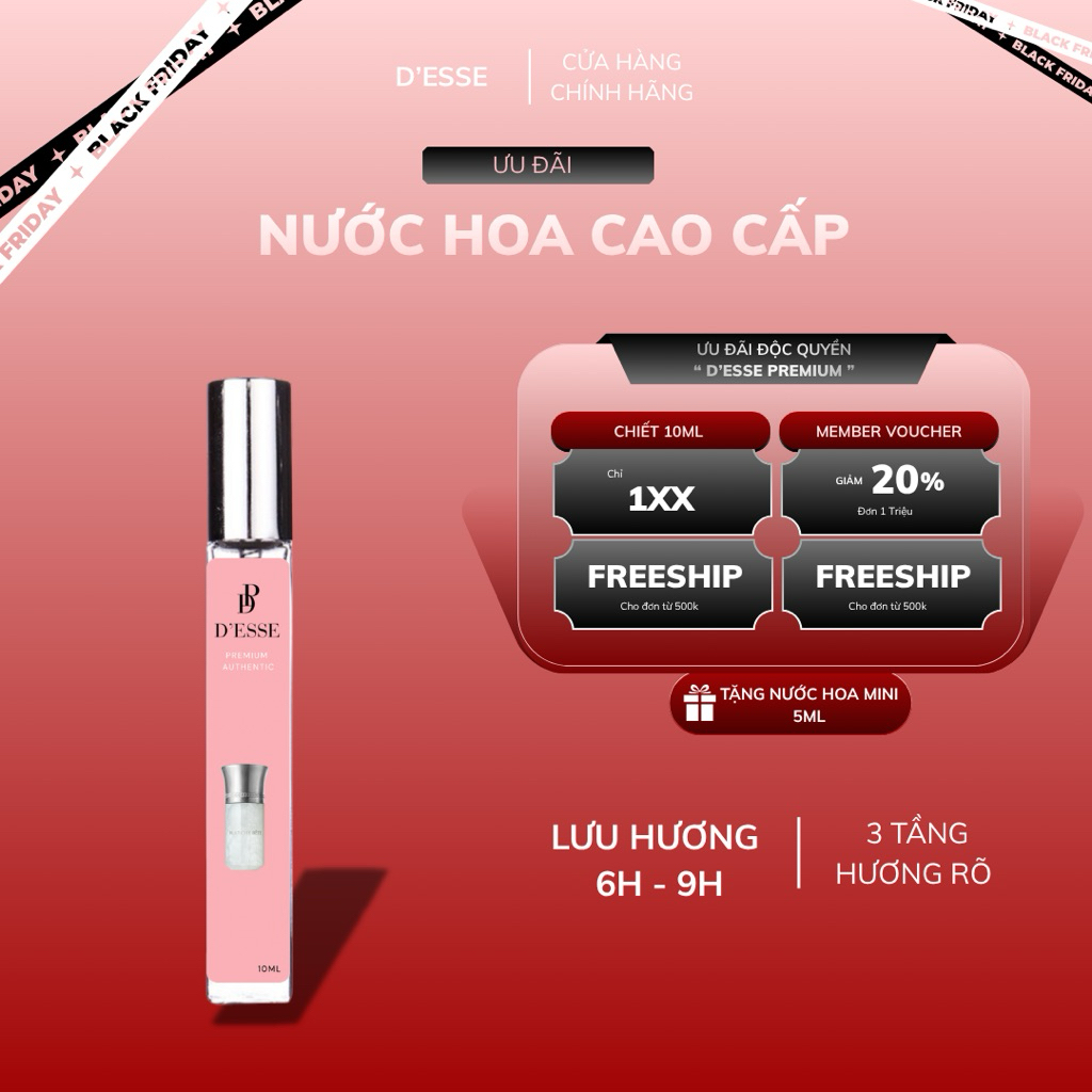 Nước Hoa Nữ Blanche Bête - Chiết 10ml