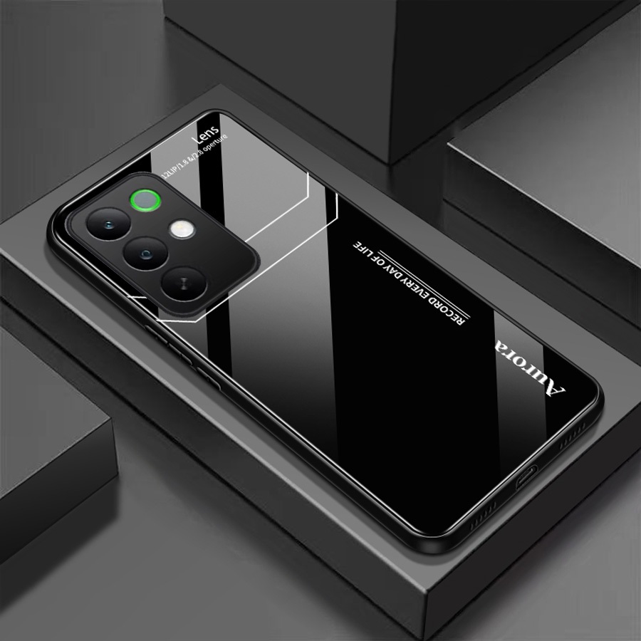 Ốp Lưng cho REALME C85/ REALME C85 PRO Mặt kính gương sáng bóng cao cấp