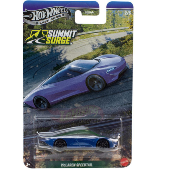 LeHuong Diecast - Xe mô hình Hot Wheels Silver Mclaren Speedtail GDG44-JKX67