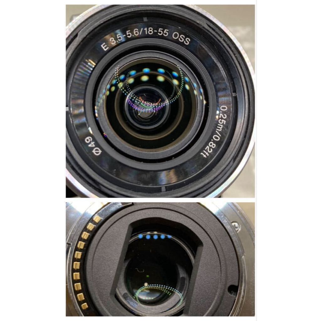 Bộ máy ảnh Sony nex 5n - ống kính sony 18-55mm os + pin sạc - đèn flash rời - Phụ-kiện