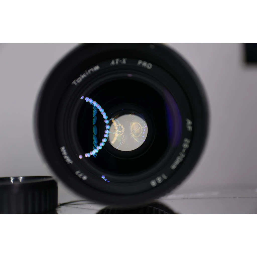 Lens canon Tokina 28-70mm f2.8 AX-T (95%) thấu kính tương đối sạch đẹp - Lens máy ảnh