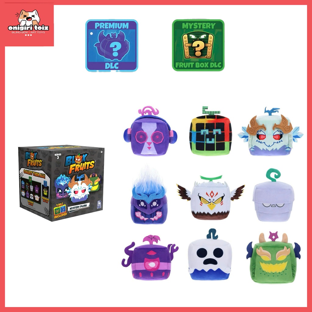 [Hỏa Tốc] Thú Nhồi Bông Bí Ẩn BLOX FRUITS Series 3 - Có Kèm CODE (Chính Hãng)