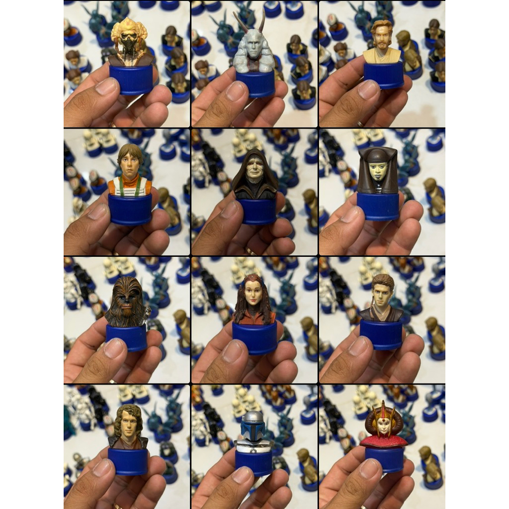 Tổng Hợp Mô Hình Nắp Chai Quà Tặng Hãng Pepsi 2001 (3)