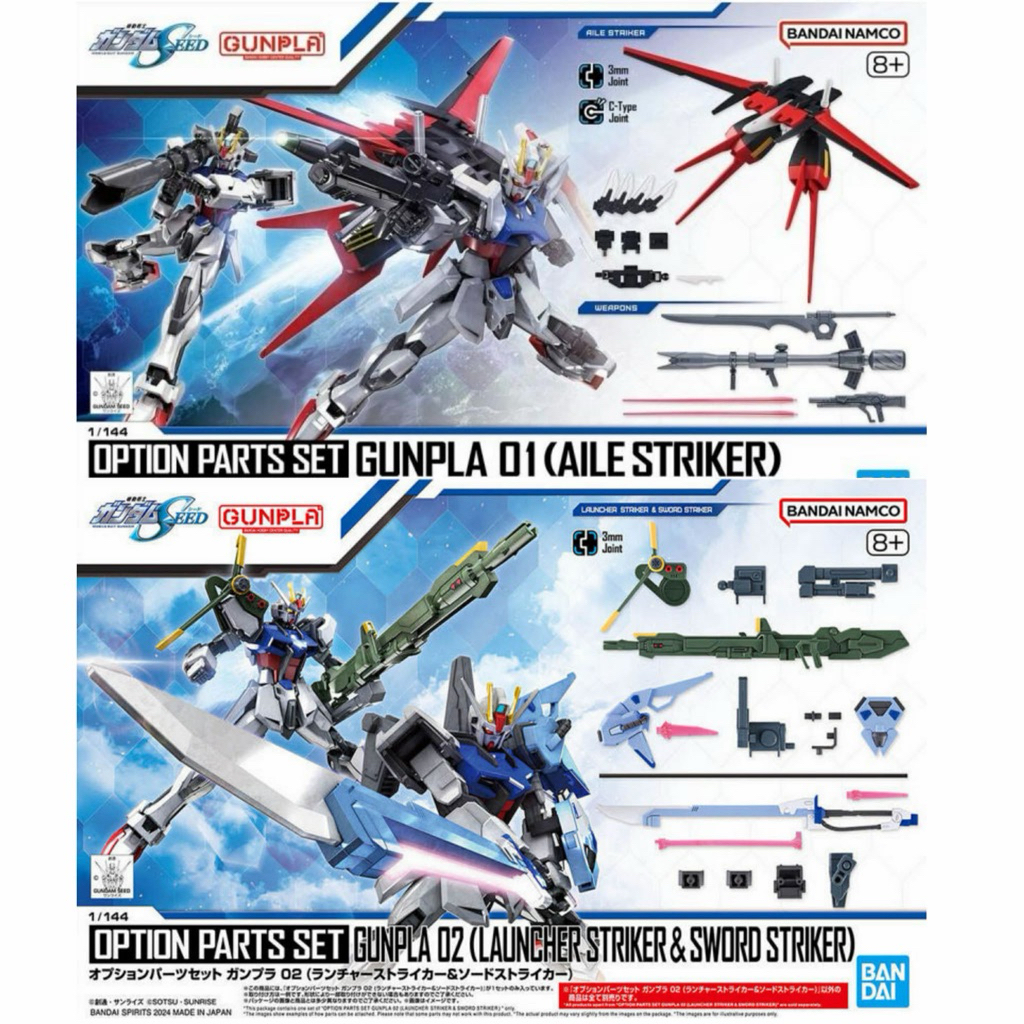 Tổng hợp Option Set Gunpla Aile Strike Gundam