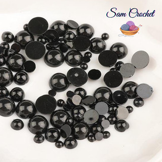 Mắt thú dán nhiều size từ 3mm - 20mm (Gói 10/20/50/100 cái)