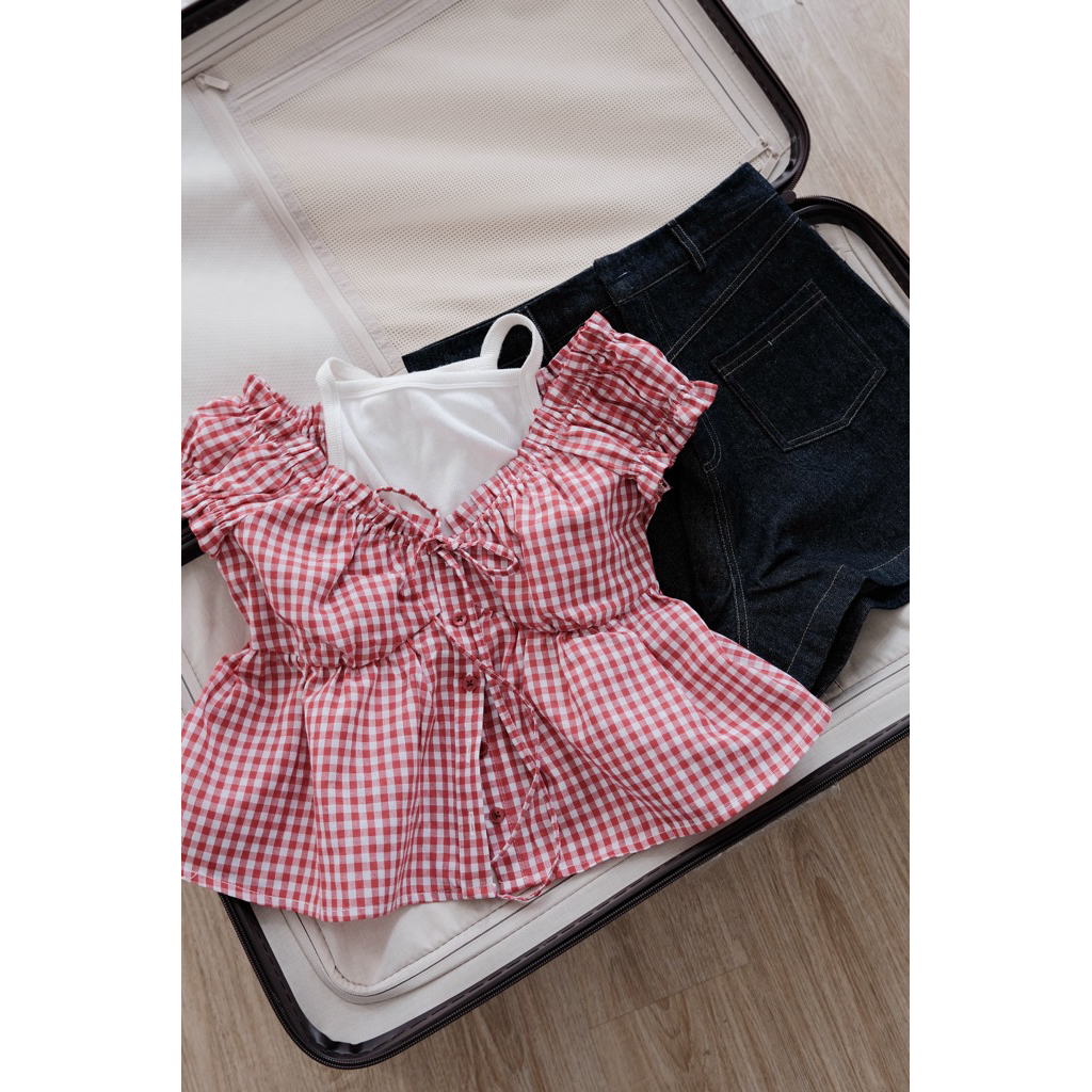 Áo kiểu Miko Top ✿ 𝐁𝐲 𝐄𝐢𝐠𝐡𝐭𝐞𝐞𝐧 𝐀𝐠𝐚𝐢𝐧