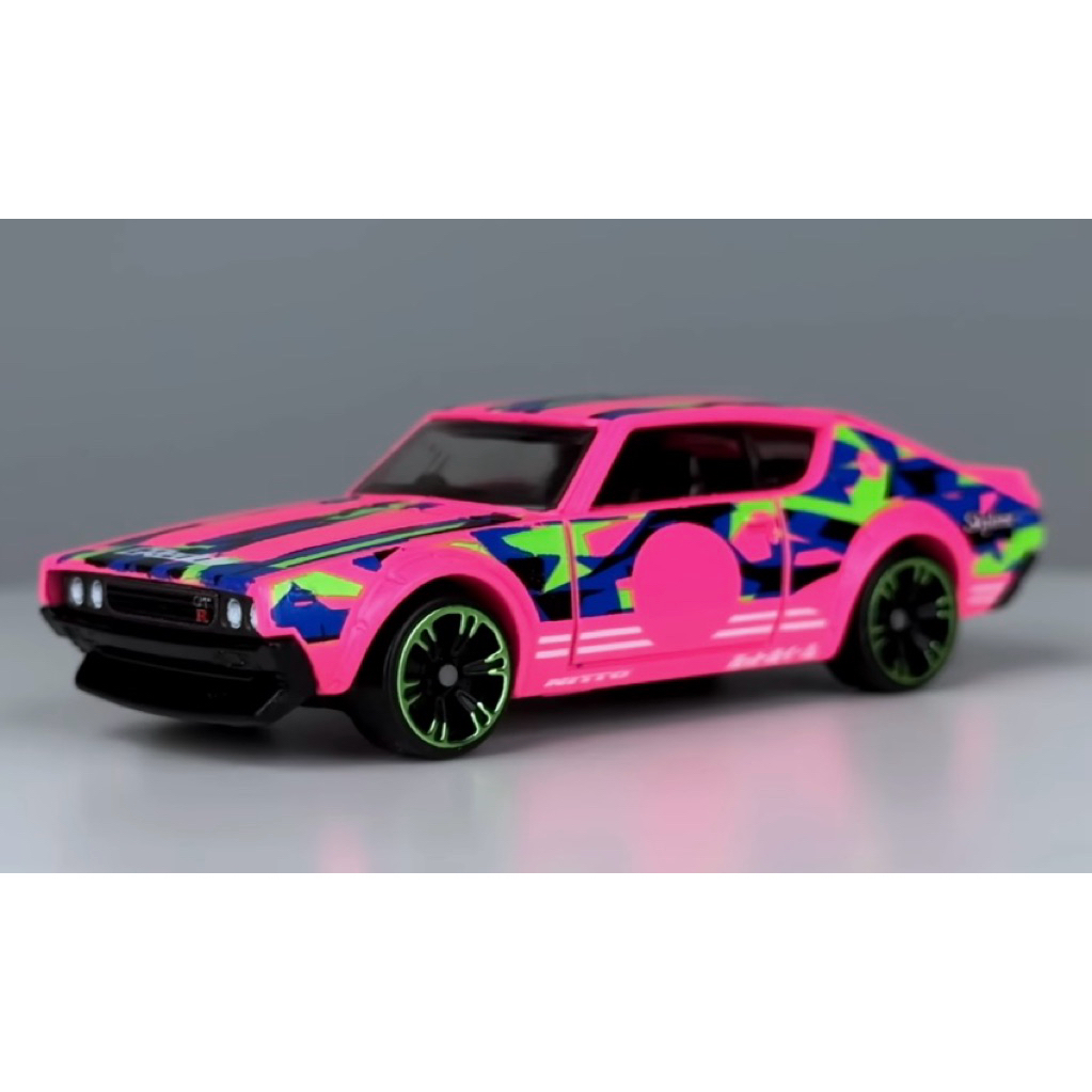 Hot Wheels Neon Speeders Nissan Skyline 2000 GT-R LOOSE