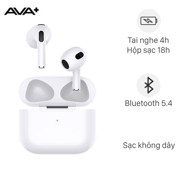Tai nghe Bluetooth True Wireless AVA+ Buds Life Air 2 Pro Mới 100%