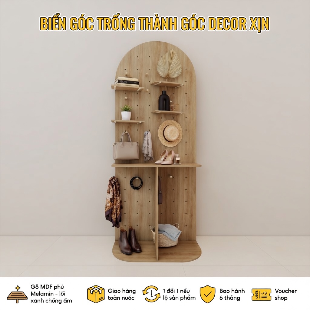 Vách ngăn không có bánh xe MDF 60x180 70x180 80x180 100x180cm | Vách ngăn văn phòng, phòng ngủ