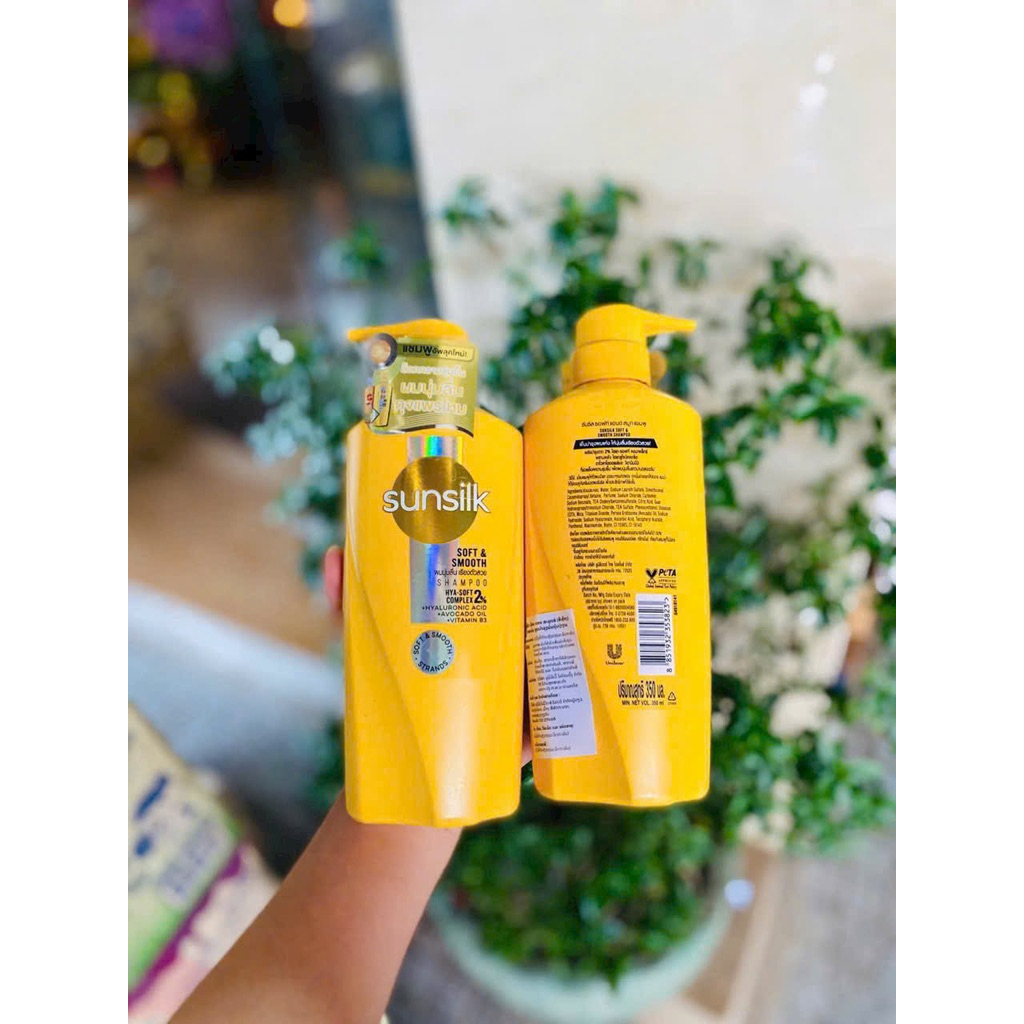Dầu gội SUNSILK THÁI LAN - cặp dầu gội xả sunsilk hàng Thái nội địa chai 300ml - 325ml
