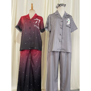 (M165) ĐỒ BỘ FENA (43-62kg) pyjama nữ   lụa latin cao cấp