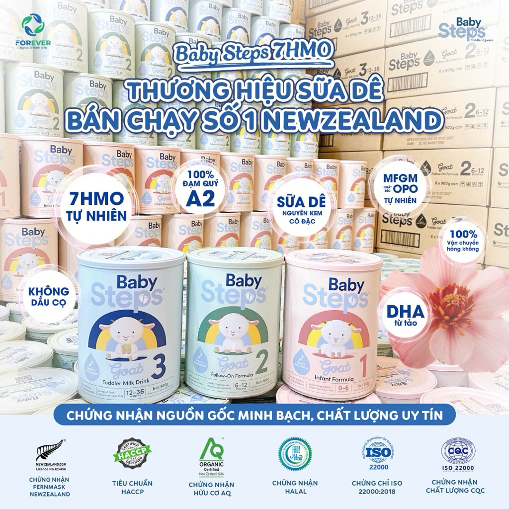 SỮA DÊ BABY STEP A2 NEWZEALAND