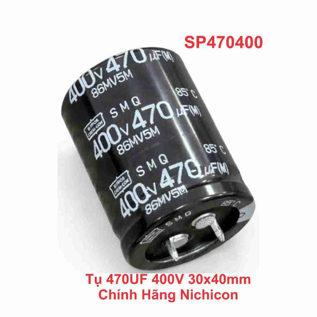Tụ 470UF 400V 30x40mm Chính Hãng Nichicon