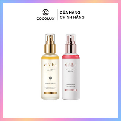Serum D'Alba Vital Spray Serum Dạng Xịt 100ml Căng Bóng Da & Cấp Ẩm Làm Dịu Da
