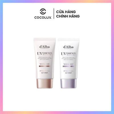 Kem Chống Nắng D'alba Tone-Up Pink & Purple Correcting SPF50+ PA++++l 50ml Dịu Nhẹ Và An Toàn