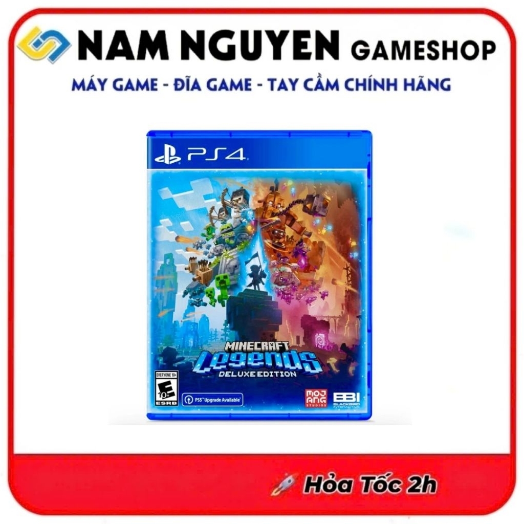 Đĩa Game PS4 | Minecraft Legends Deluxe Edition Full