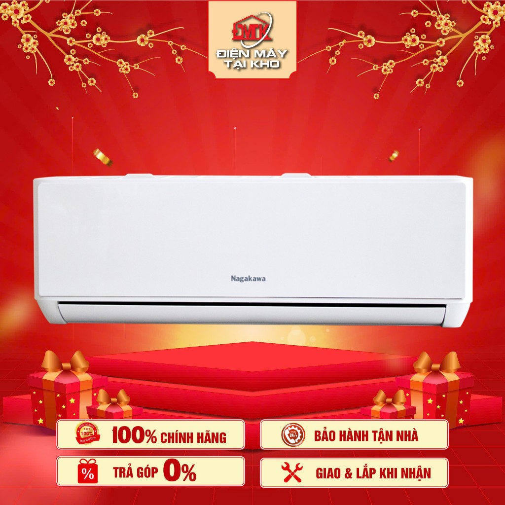 Điều Hòa Nagakawa NS-C09R2T30 9000BTU – 1 Chiều Làm Lạnh Nhanh – Tiết Kiệm Điện – Máy Lạnh Treo Tườn