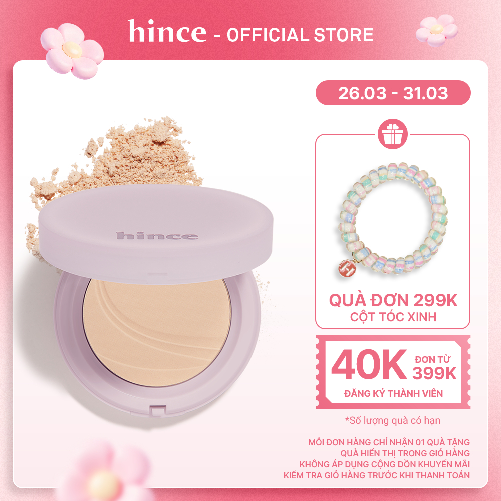 Phấn phủ mỏng nhẹ hince Second Skin Airy Powder 12g