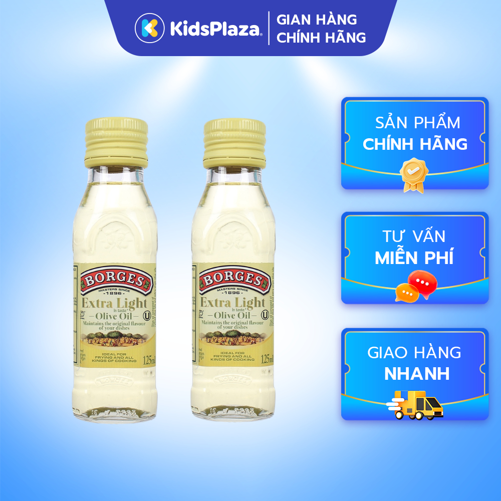 Dầu Olive nguyên chất Borges không mùi 250ml