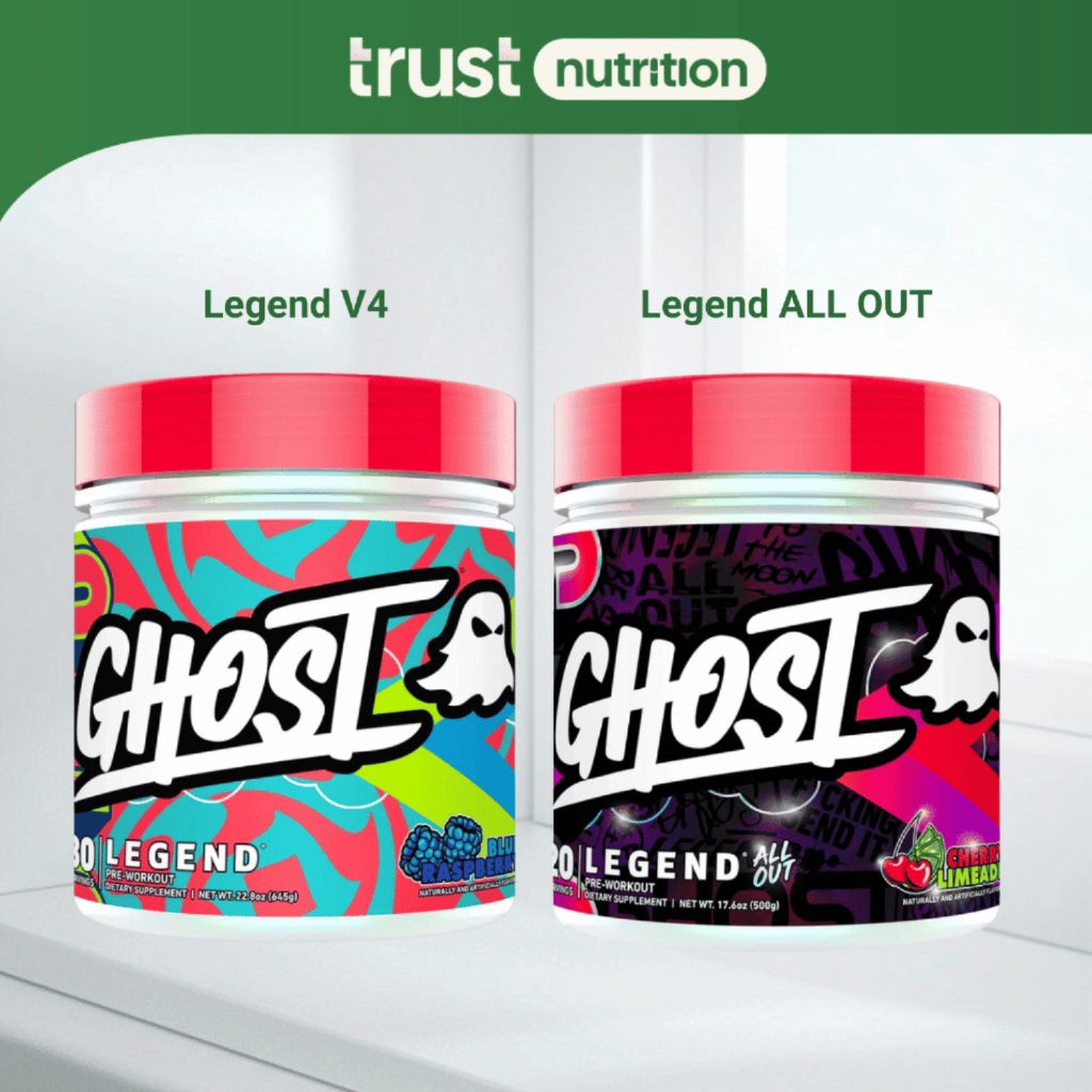 Bột tăng sức mạnh GHOST Legend Pre-Workout, tăng tỉnh táo tập trung tập luyện