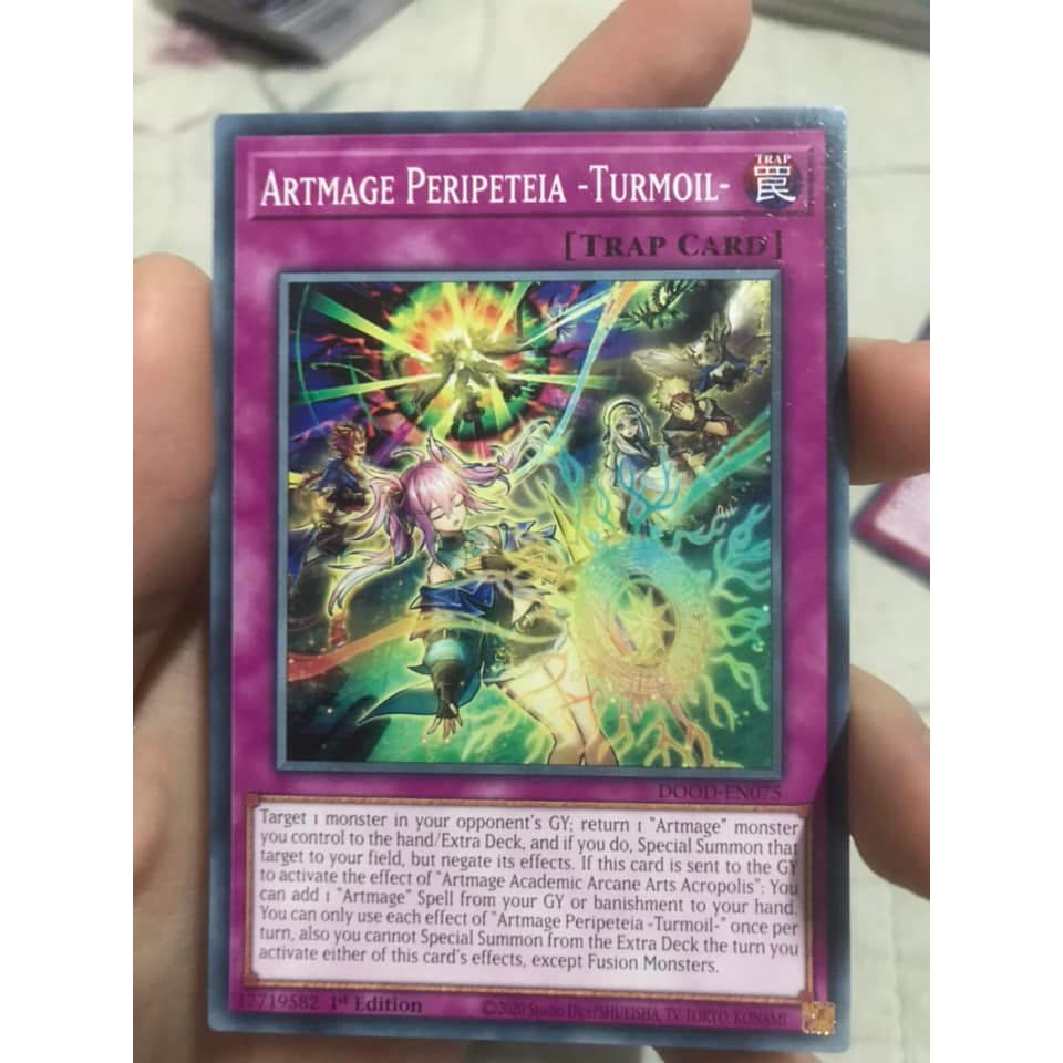 artmage peripeteia- turmoil -