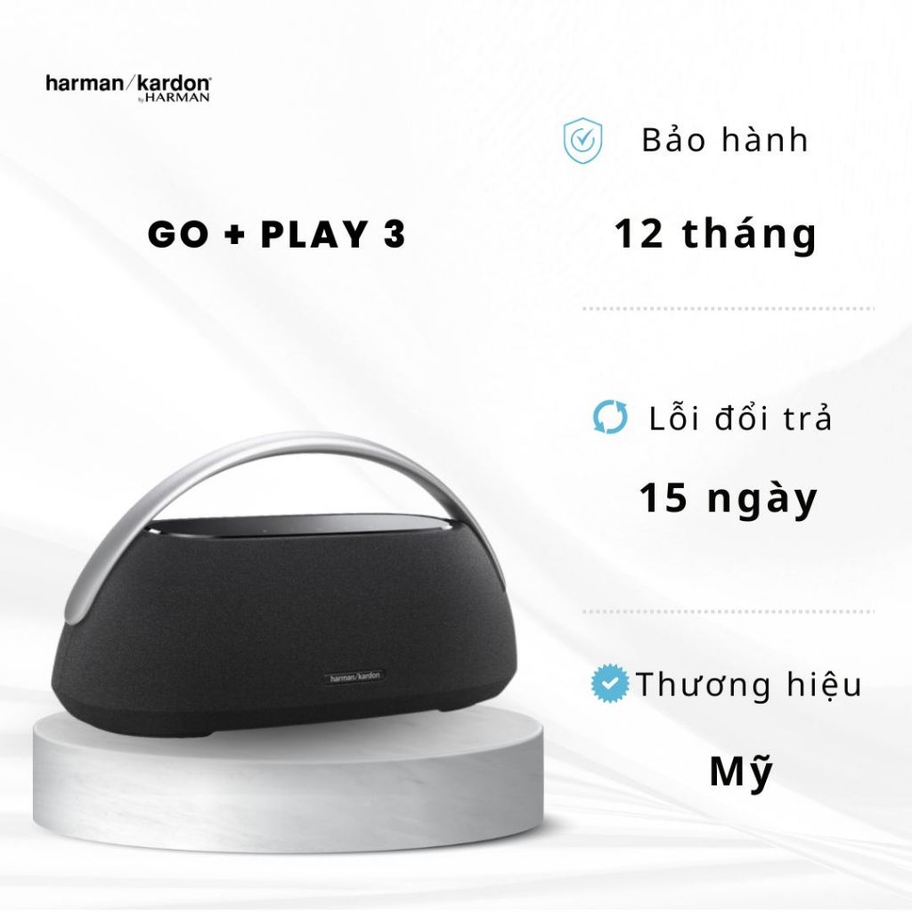 Harman Kardon Go Play 3 Chính Hãng - Hàng Chính Hãng