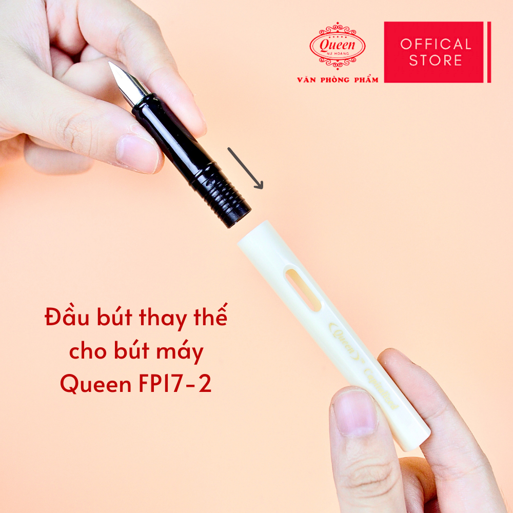 Bộ Phụ Kiện Bút Máy Queen FPA-01 – Dụng Cụ Vệ Sinh & Ngòi Thay Thế FP17-1, FP17-2