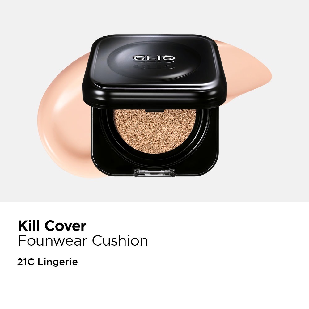 Phấn Nước Cushion CLIO Kill Cover The New Founwear 15g Che Khuyết Điểm Hoàn Hảo Hàng Chính Hãng CLCSNF (Kèm Lõi) | BigBuy360 - bigbuy360.vn