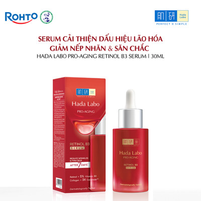 Serum cải thiện lão hóa Hada Labo Pro-Aging Retinol B3 Serum 30ml