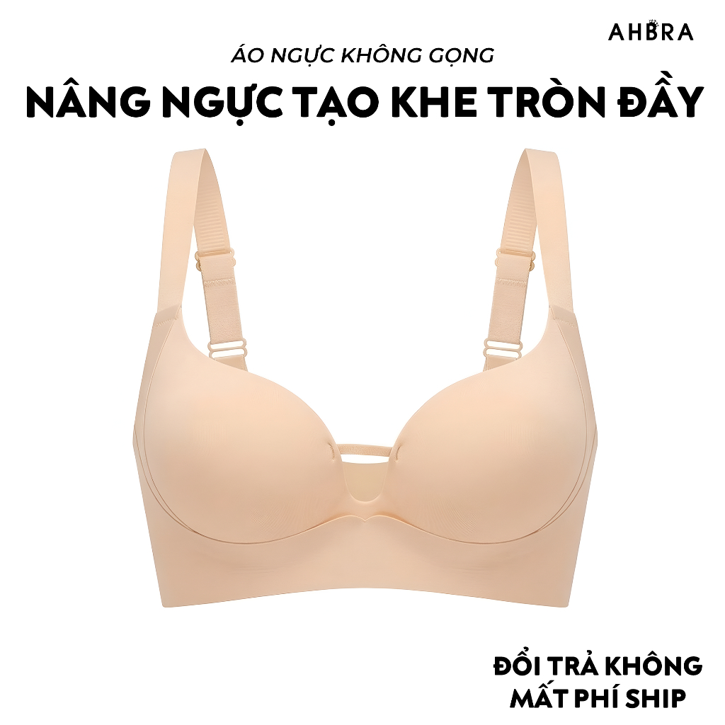 Áo Ngực Nâng Ngực Tạo Khe AHBRA SA10 Không Gọng Mút Dày