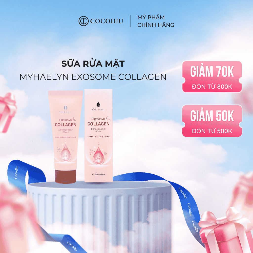 Sữa rửa mặt MYHAELYN EXOSOME COLLAGEN 150ml