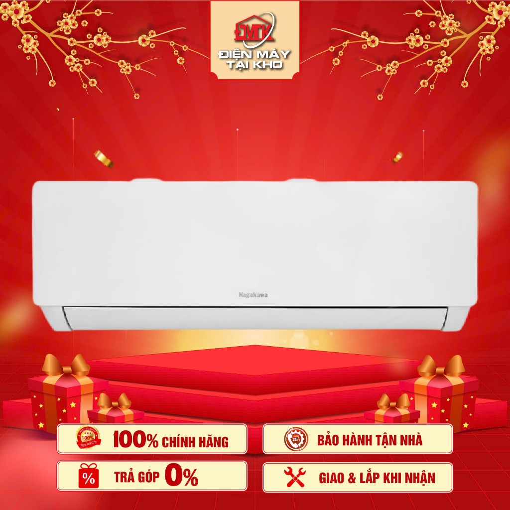 Máy Lạnh Nagakawa Inverter 2HP NIS-C18R2U51 – 18000BTU 1 Chiều – Làm Lạnh Nhanh – Tiết Kiệm Điện – M