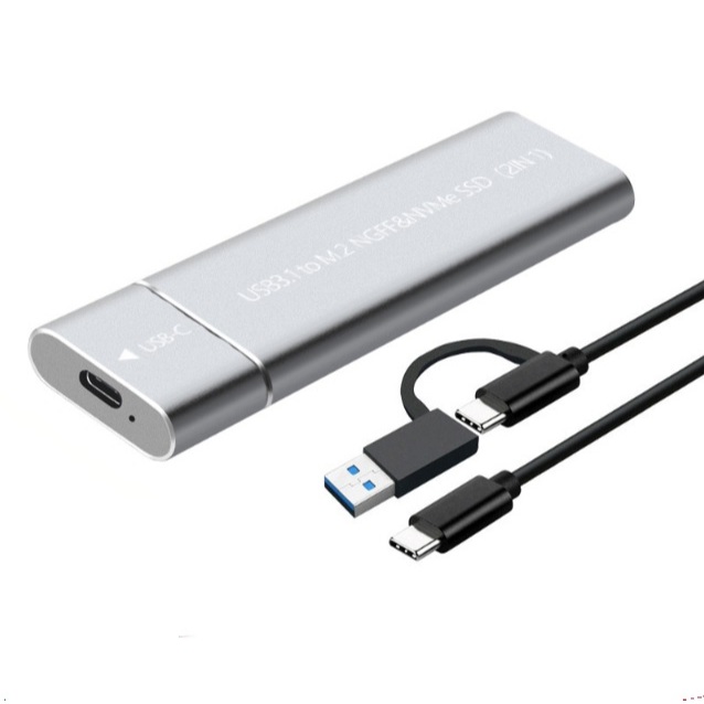 Box Ổ Cứng M.2 SATA - Box đọc ổ chuẩn SATA NGFF - Box đọc ổ chuẩn NVMe - Box SATA M.2 Di Động