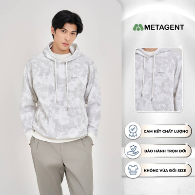 Áo Hoodie Gray Camo nam Metagent MS 59E4375