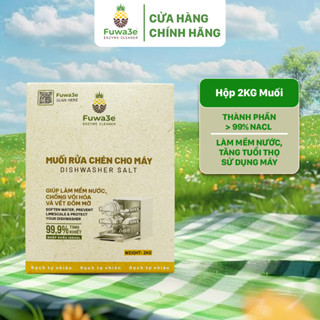 Muối Rửa Bát Cho Máy Rửa Chén Bát Fuwa3e Làm Mềm Nước Tăng Hiệu Quả Ngăn Cặn Vôi
