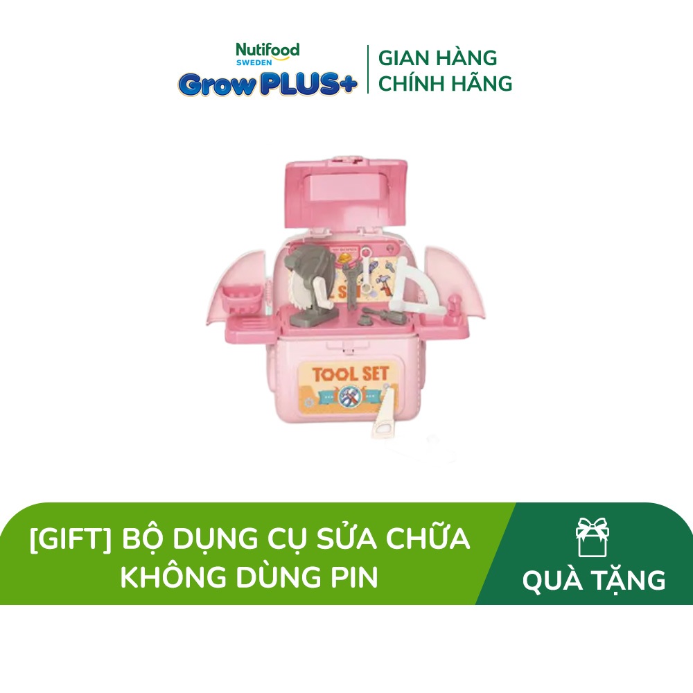 [Quà tặng không bán] Đồ chơi trẻ em bằng nhựa: bộ dụng cụ sửa chữa không dùng pin