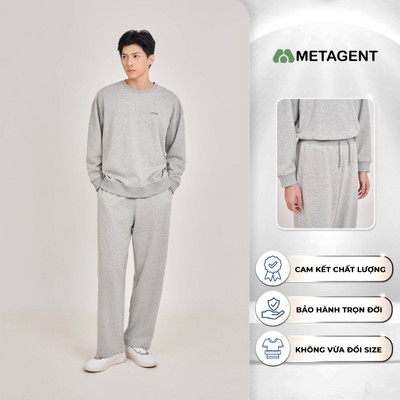 Quần thun Relaxed Sleek nam Metagent MS 22D4352