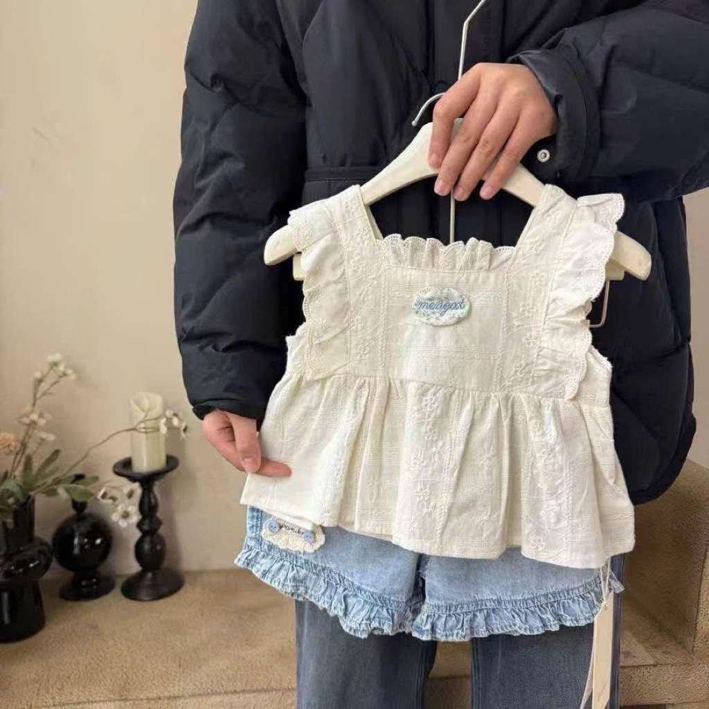 Set bé gái,set bộ bé gái,set quần jean áo sn bé gái size 10-20kg