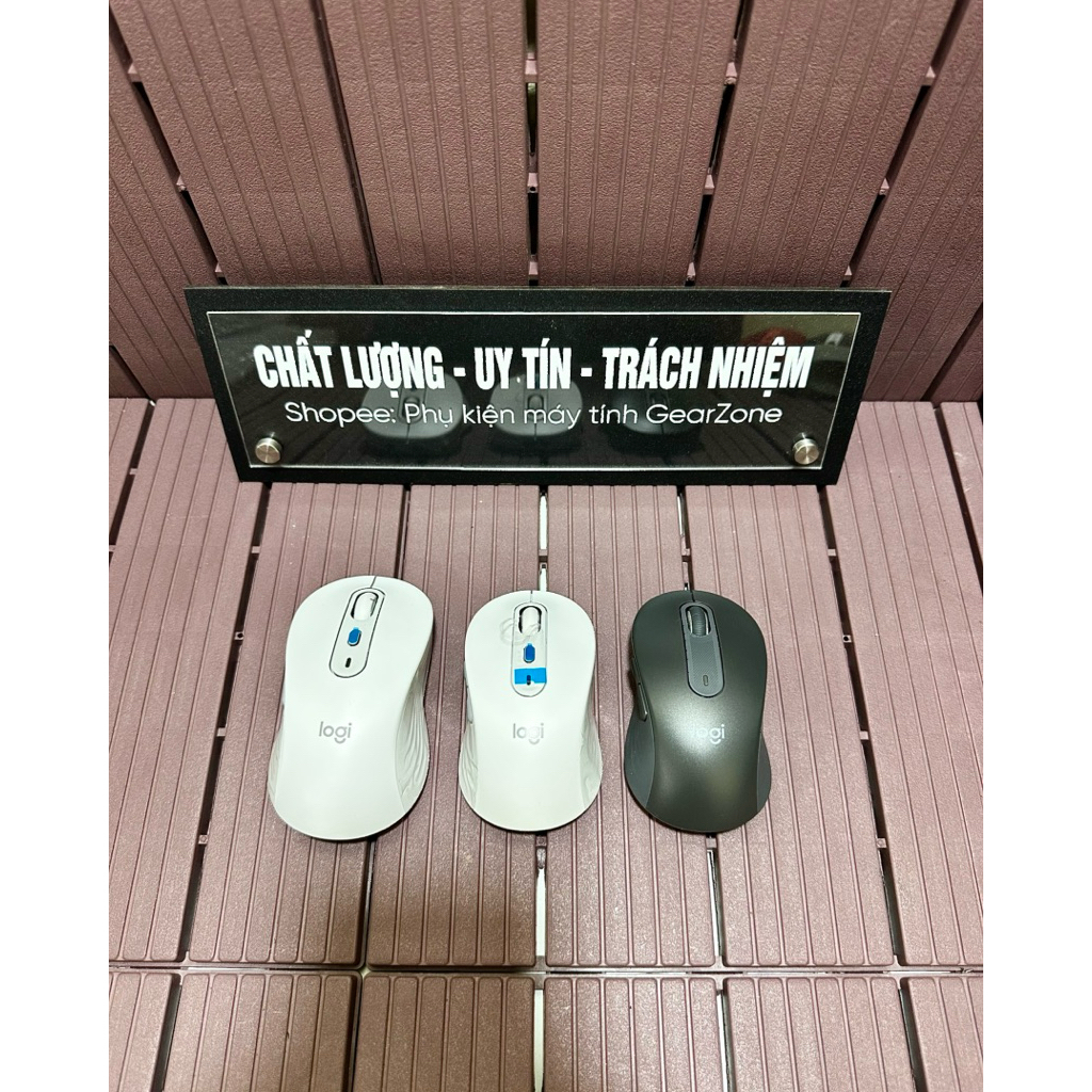 Chuột máy tính văn phòng Logitech M650 / M750 size M/ L không dây bluetooth SilentTouch - Hàng chính