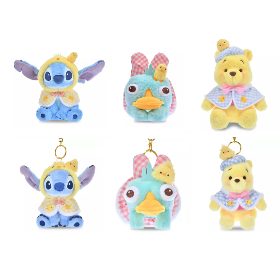[Direct from Japan] Disney Plush doll & Plush Keychain ( SPRING STYLE 2026 ) Series Japan NEW Disney