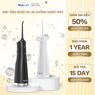 Máy tăm nước rulax r4 new phiên bản cao cấp nhất 2026 kèm ống xịt tiêu chuẩn