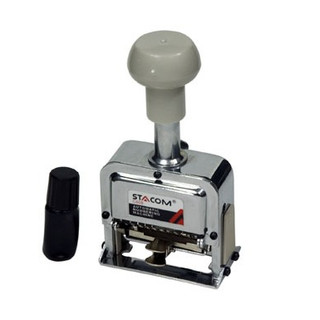 Máy đóng số nhảy 6, 7, 8 số siêu nét, bấm nhẹ, bền | Stacom C606, C607, C608